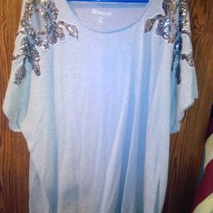 Sequin tee